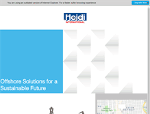 Tablet Screenshot of hoidi-int.com